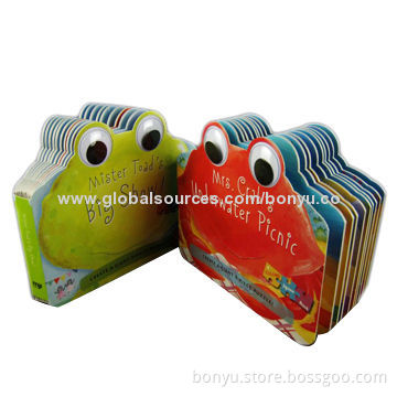 Children's paperboard book, it's useful to arouse interest of learning and make children like study